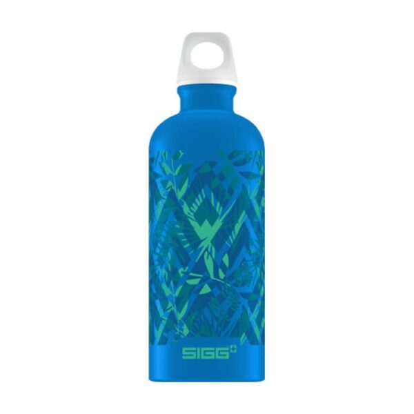 water bottle lucid florid electric blue