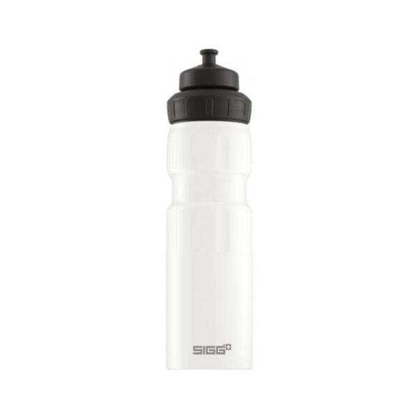 water bottle sport white