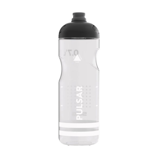 water bottle pulsar transparent white 750